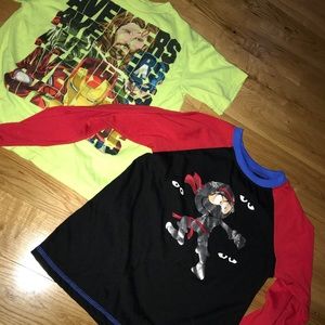 !!SOLD!! Boy’s shirts size 6-7!  worn once!